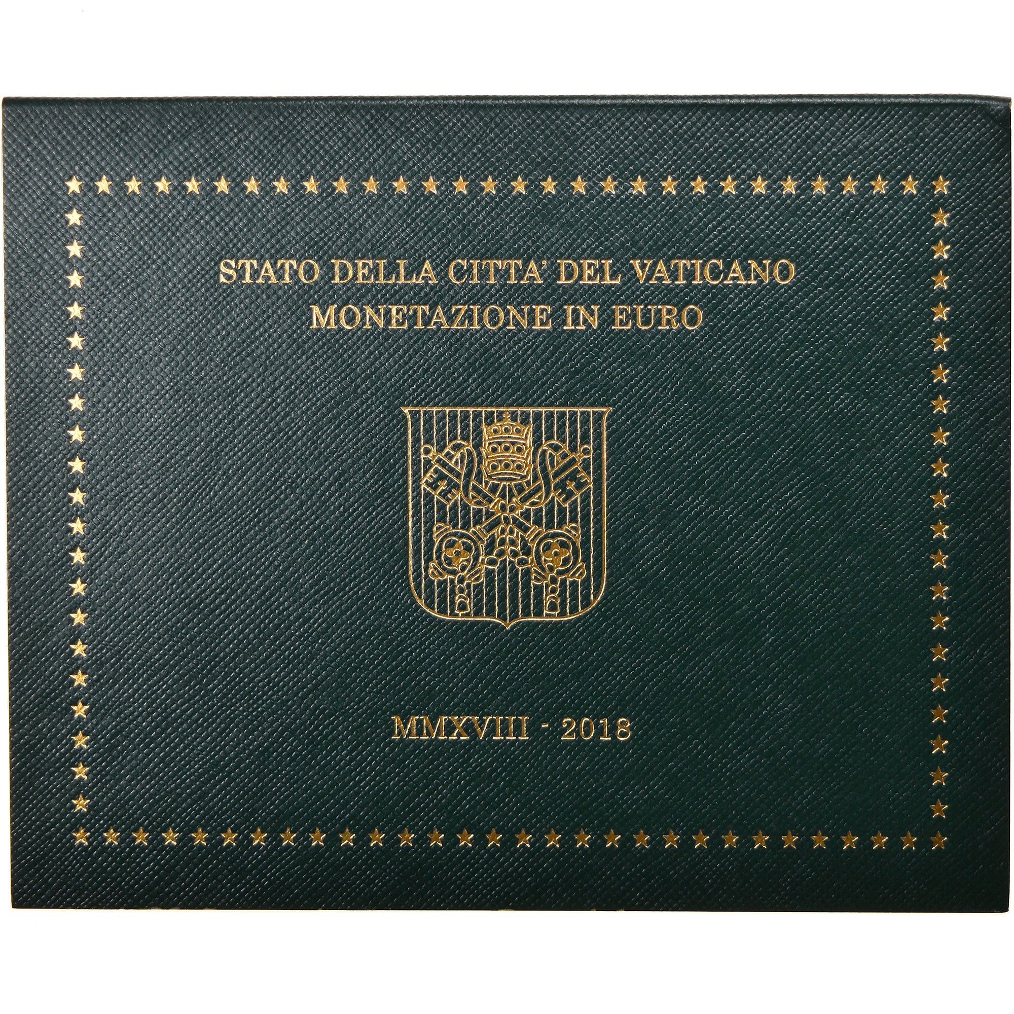 Vatican, Pope Francis I, Set 1 ct. - 2 Euro, 2018, Rome, MS(65-70)
