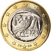 Greece, Euro, 2009, Athens, MS(65-70), Bi-Metallic, KM:214