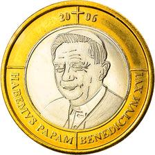 Vatican, Euro, Type 1, 2006, unofficial private coin, MS(65-70), Bi-Metallic