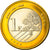 Vaticano, Euro, Type 2, 2006, unofficial private coin, FDC, Bimetálico