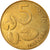 Moneta, Finlandia, 5 Markkaa, 1996, EF(40-45), Miedź-Aluminum-Nikiel, KM:73