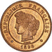 Coin, France, Cérès, 5 Centimes, 1898, Paris, MS(63), Bronze, KM:821.1