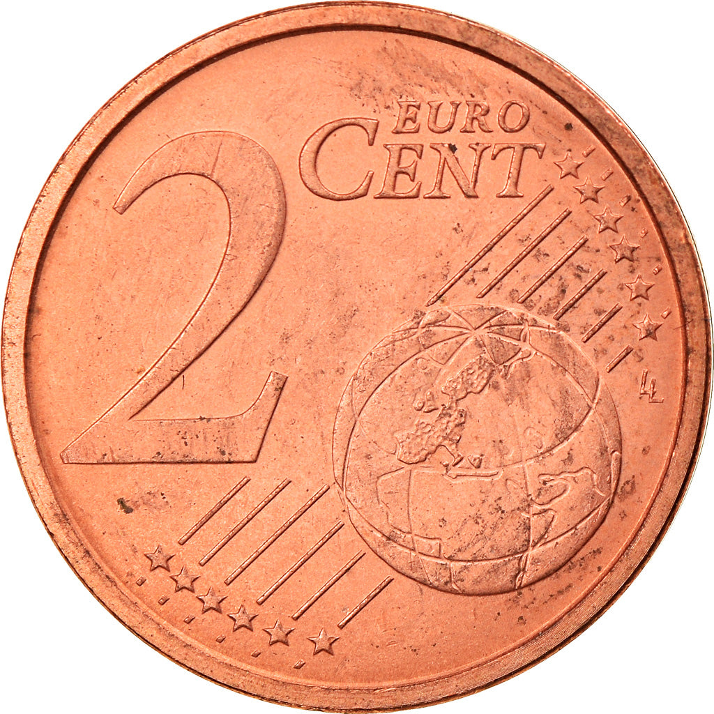 San Marino, 2 Euro Cent, 2004, Rome, MS(63), Copper Plated Steel, KM:441
