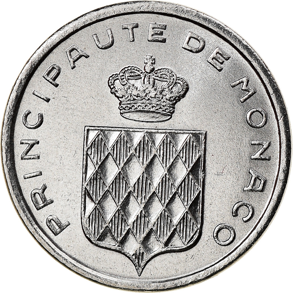 Coin, Monaco, Rainier III, Centime, 1978, MS(63), Stainless Steel, KM:155