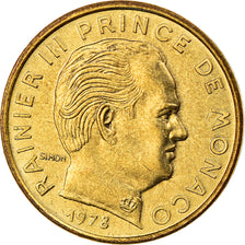 Moneta, Monaco, Rainier III, 5 Centimes, 1978, EF(40-45), Aluminium-Brąz