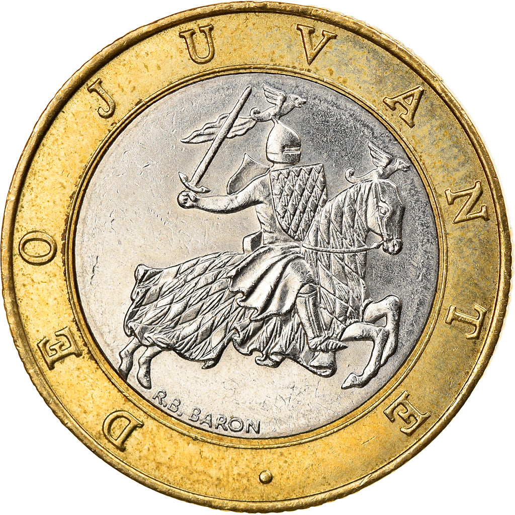 Coin, Monaco, Rainier III, 10 Francs, 1995, EF(40-45), Bi-Metallic, KM:163