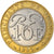 Moneda, Mónaco, Rainier III, 10 Francs, 1995, MBC, Bimetálico, KM:163