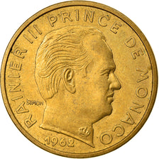 Coin, Monaco, Rainier III, 50 Centimes, 1962, EF(40-45), Aluminum-Bronze