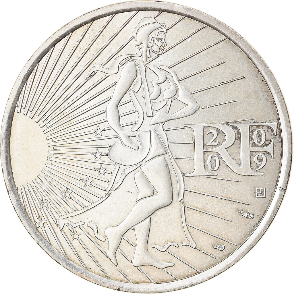 France, 10 Euro, 2009, TTB, Argent, Gadoury:EU337, KM:1580