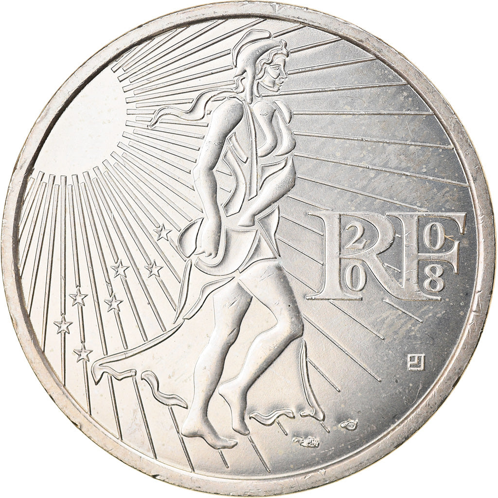 France, 15 Euro, 2008, SUP, Argent, Gadoury:EU288, KM:1535