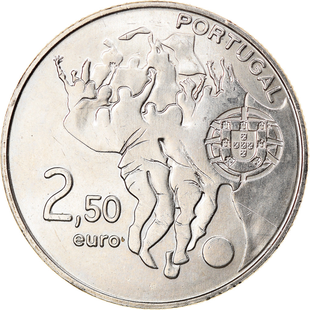 Portugal, 2-1/2 Euro, 2010, Lisbon, EF(40-45), Copper-nickel, KM:797