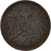 Moneta, Austria, Franz Joseph I, 2 Heller, 1897, BB, Bronzo, KM:2801