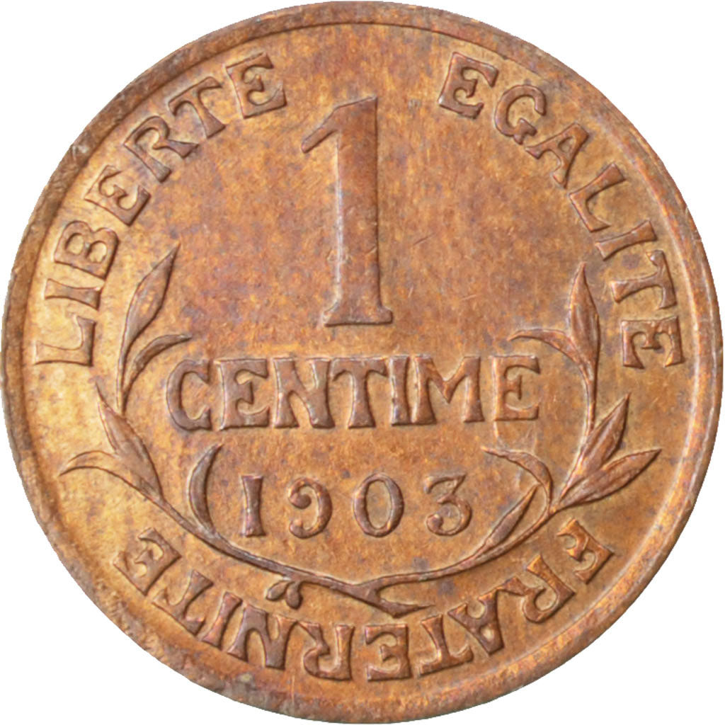 Coin, France, Dupuis, Centime, 1903, EF(40-45), Bronze, KM:840, Gadoury:90