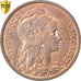 France, 2 Centimes, Daniel-Dupuis, 1904, Paris, Bronze, PCGS, MS64RB