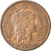 Monnaie, France, Dupuis, 2 Centimes, 1909, TTB+, Bronze, KM:841, Gadoury:107