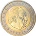 Monaco, 2 Euro, 2001, Paris, MS(63), Bimetaliczny, KM:186