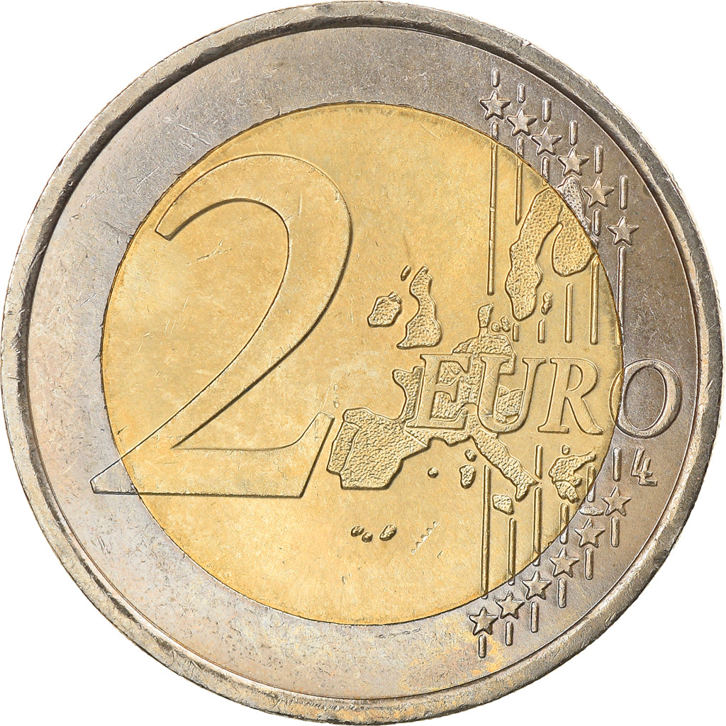 Monaco, 2 Euro, 2001, Paris, MS(63), Bimetaliczny, KM:186