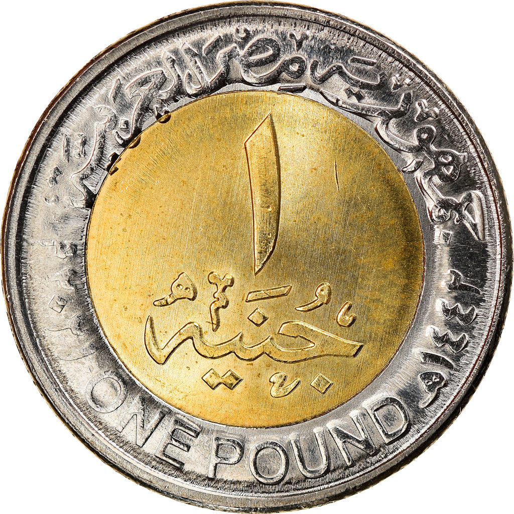 Coin, Egypt, Health personnel, Pound, 2021, MS(63), Bi-Metallic