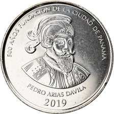 Münze, Panama, 500 ans, 1/2 Balboa, 2019, UNZ, Copper Plated Steel