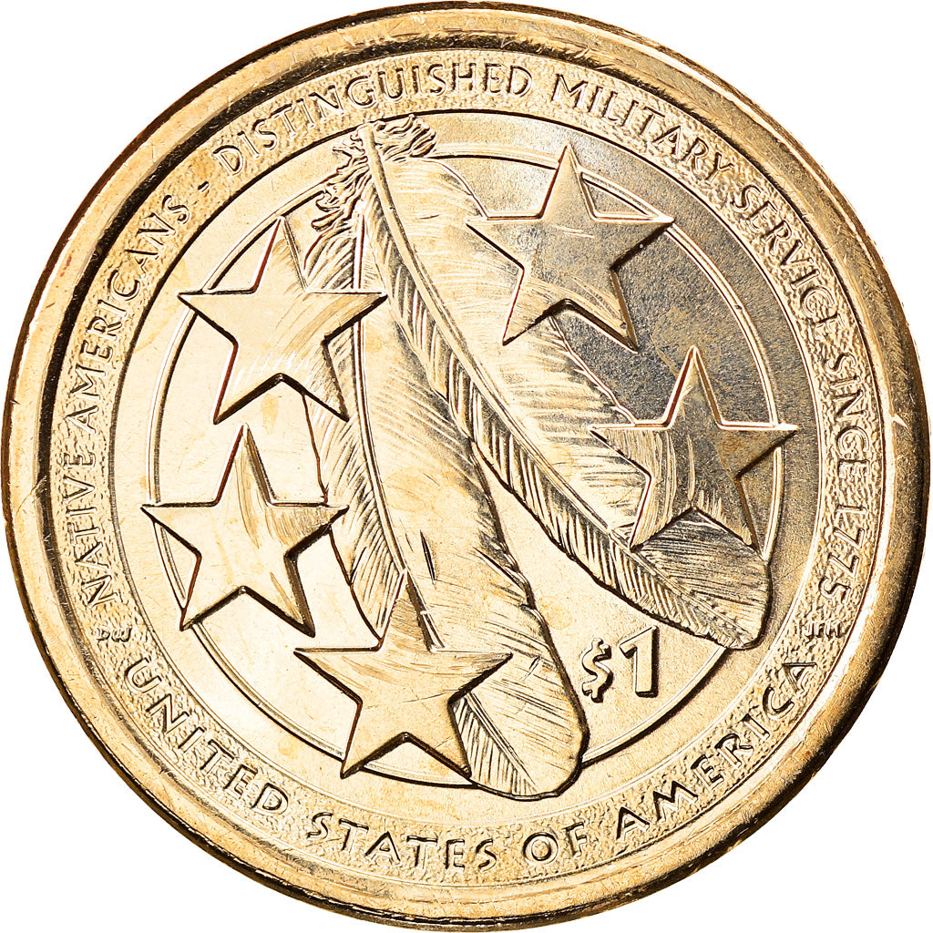 Coin, United States, Dollar, 2021, Denver, MS(63), Brass manganese