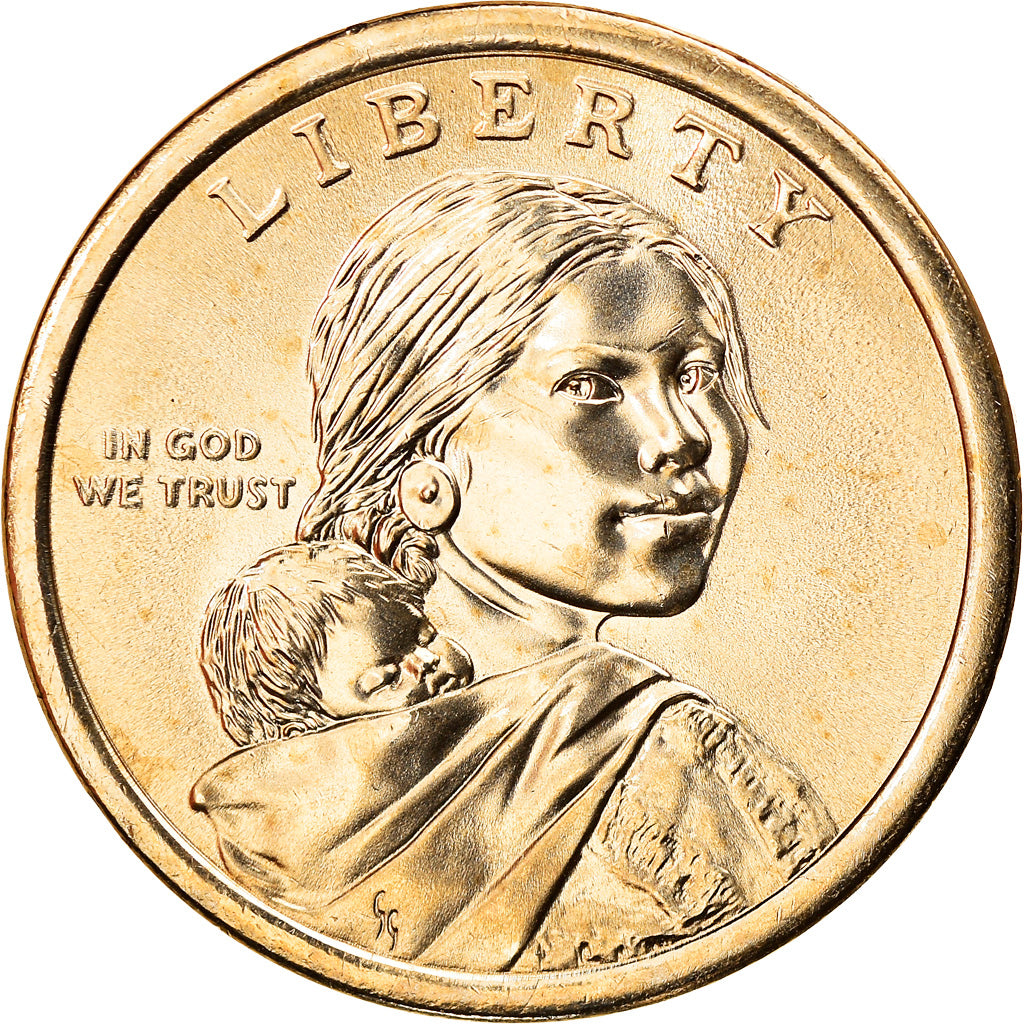 Moneta, Stati Uniti, Dollar, 2021, Denver, SPL, Brass manganese