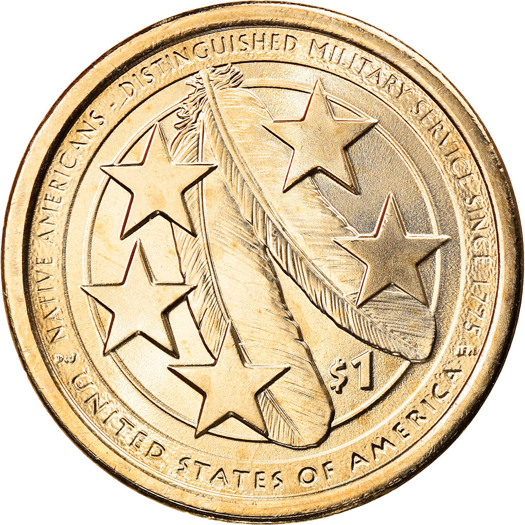 Moneta, Stati Uniti, Dollar, 2021, Denver, SPL, Brass manganese