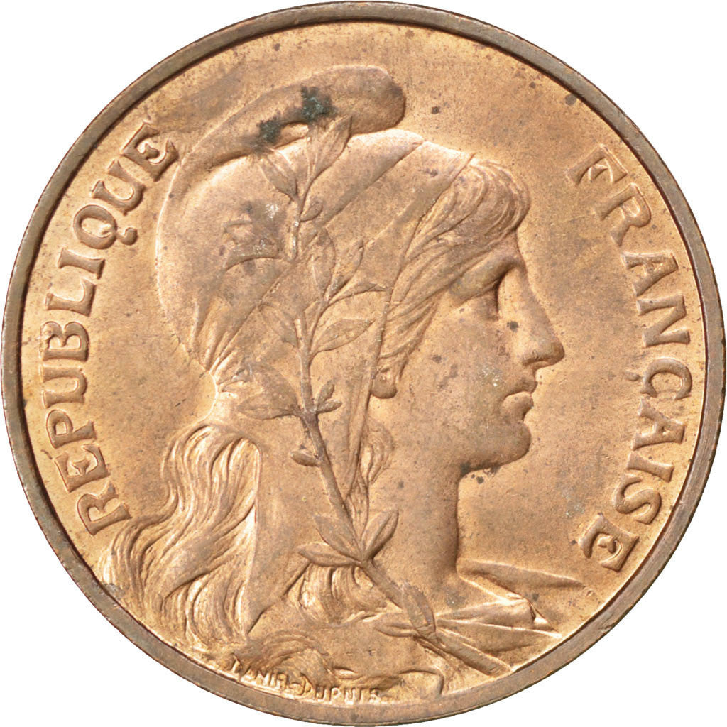 Coin, France, Dupuis, 10 Centimes, 1900, MS(60-62), Bronze, KM:843, Gadoury:277