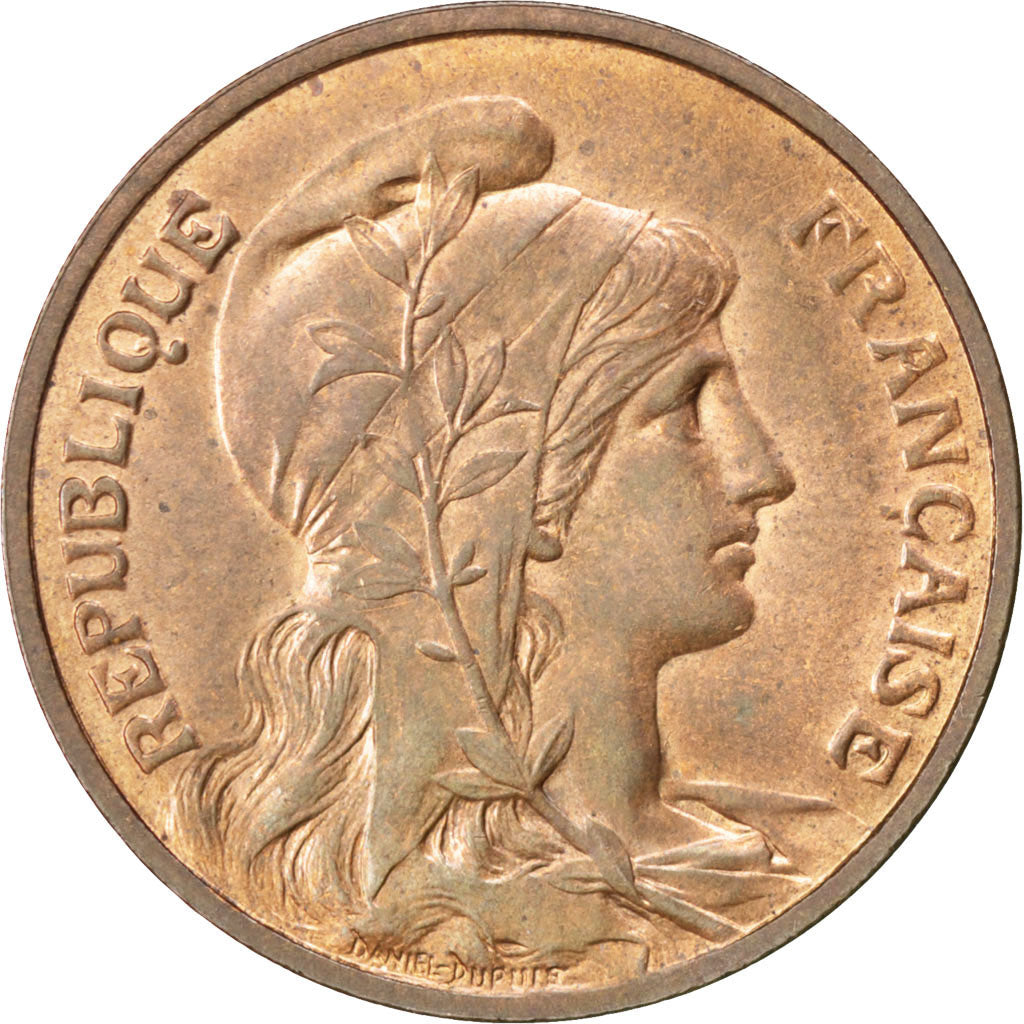 Münze, Frankreich, Dupuis, 10 Centimes, 1900, VZ, Bronze, KM:843, Gadoury:277