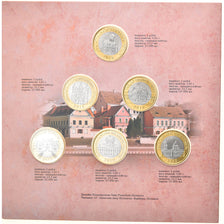Belarus, Set 6x 2 Rubles, Architectural Heritage of Belarus, 2019, BU