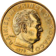 Coin, Monaco, Rainier III, 5 Centimes, 1978, EF(40-45), Aluminum-Bronze, KM:156