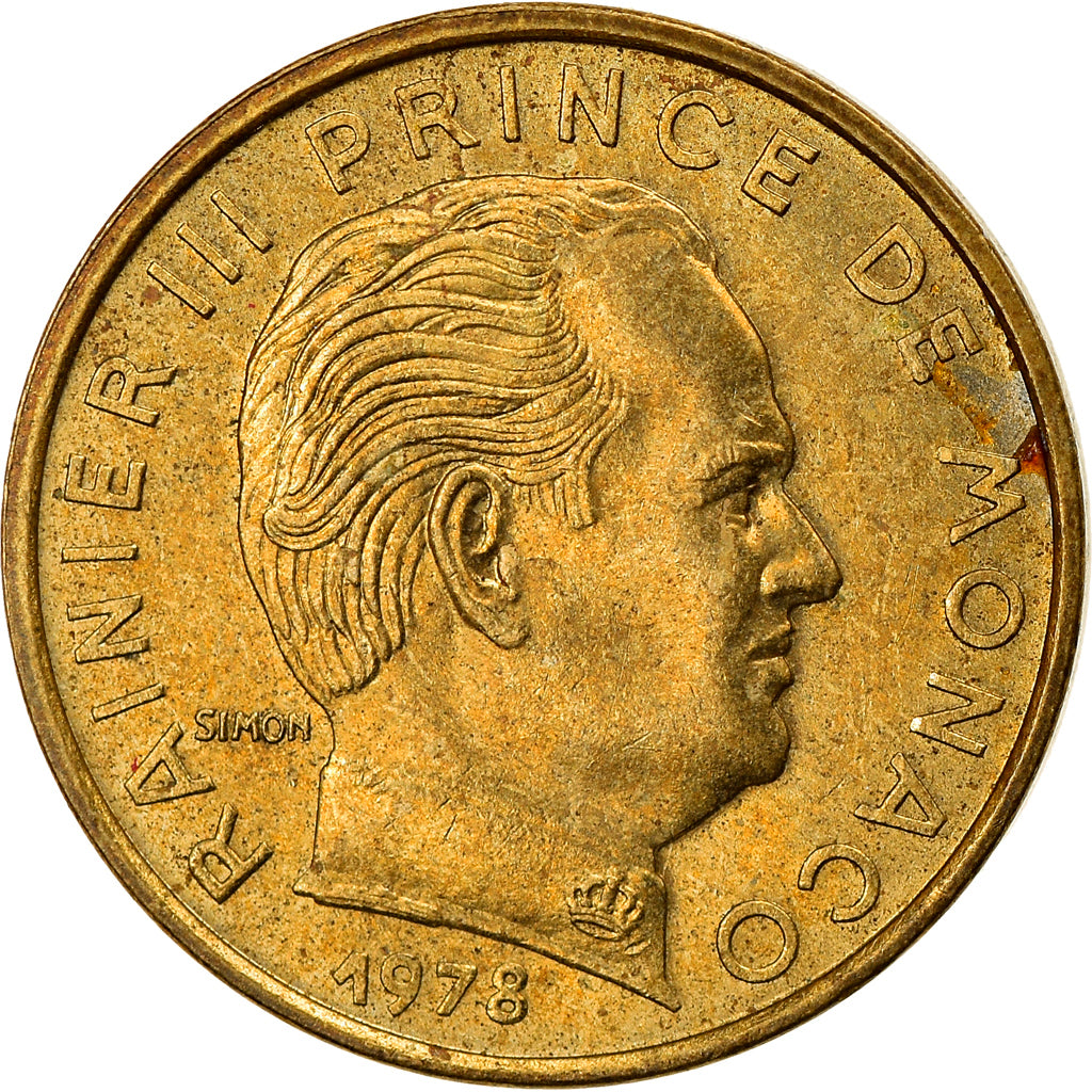 Coin, Monaco, Rainier III, 5 Centimes, 1978, EF(40-45), Aluminum-Bronze, KM:156