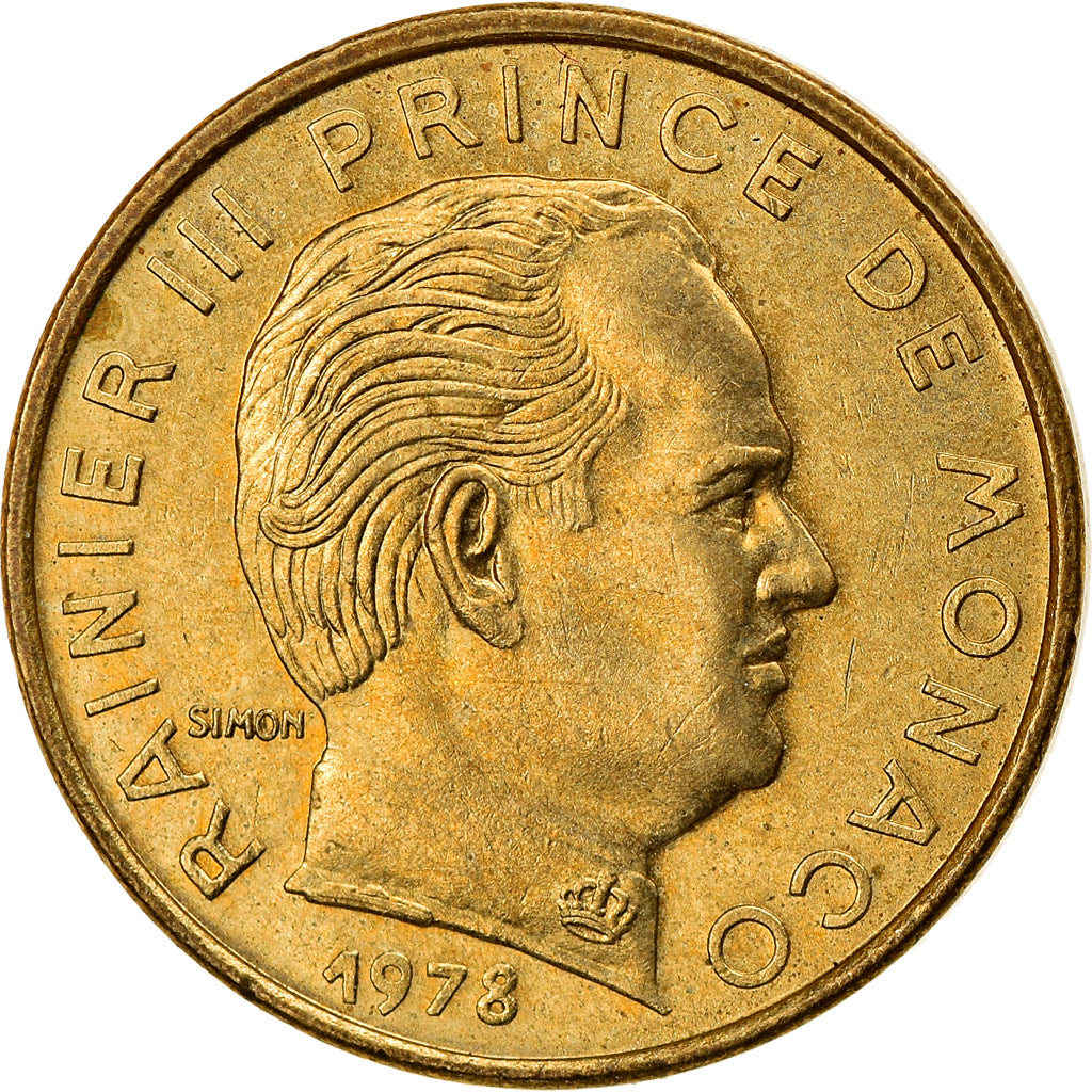 Coin, Monaco, Rainier III, 5 Centimes, 1978, EF(40-45), Aluminum-Bronze, KM:156
