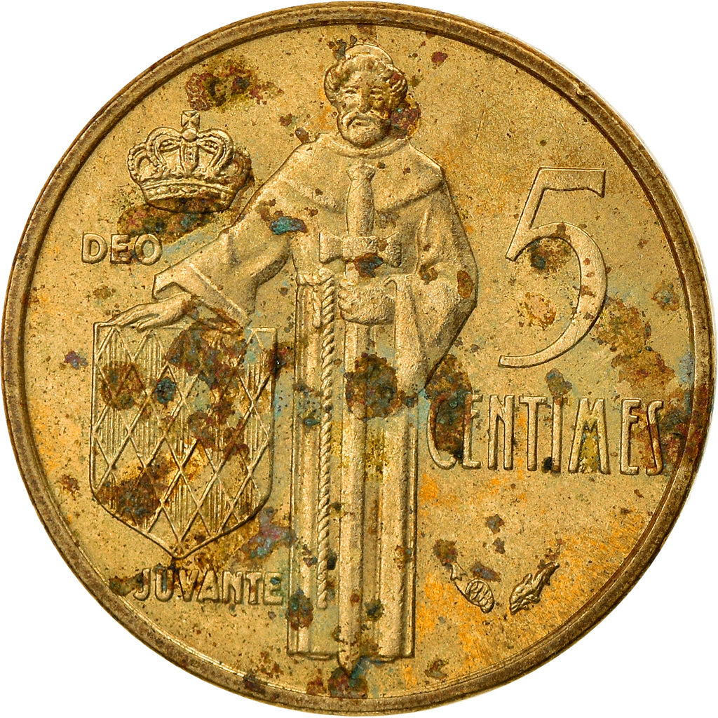 Coin, Monaco, Rainier III, 5 Centimes, 1978, EF(40-45), Aluminum-Bronze, KM:156