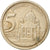 Moneda, Yugoslavia, 5 Dinara, 2000, Belgrade, MBC, Cobre - níquel - cinc