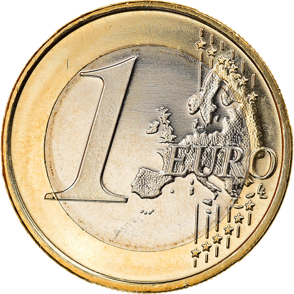 Latvia, Euro, 2014, UNZ+, Bi-Metallic