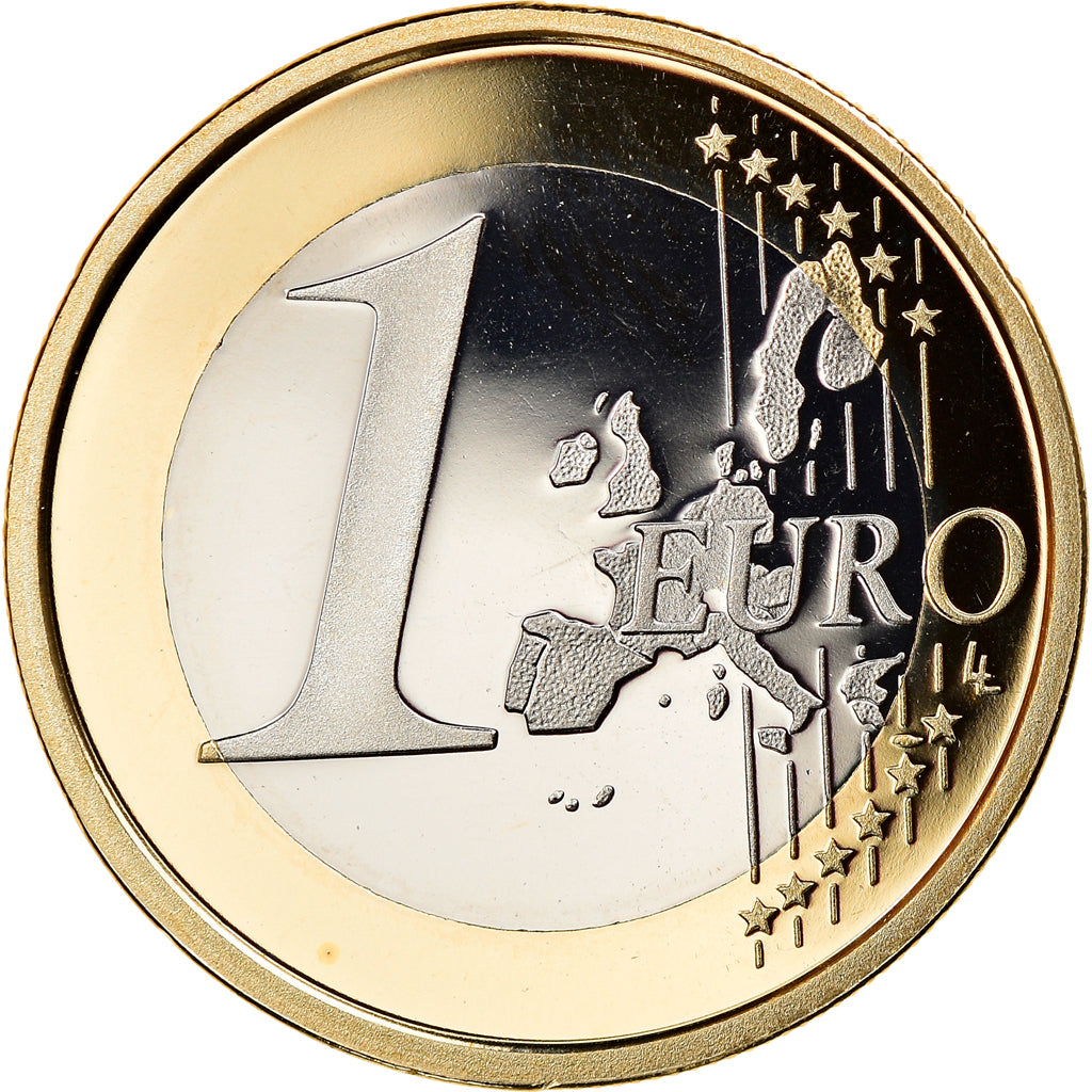 ALEMANHA - REPÚBLICA FEDERAL, Euro, 2002, Karlsruhe, MS(65-70), Bimetálico