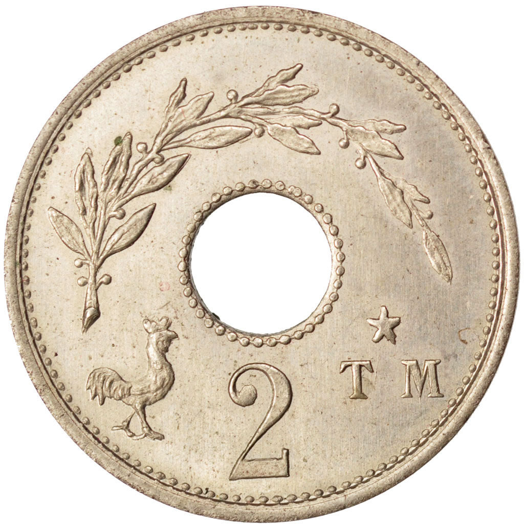 Coin, France, 2 Centimes, 1890, AU(55-58), Nickel, Gadoury:260.1