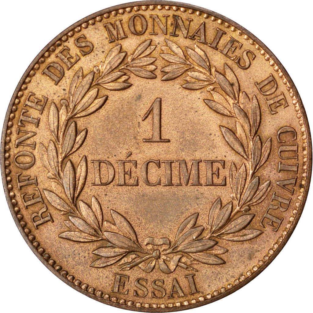 Monnaie, France, Decime, 1840, SUP, Cuivre, KM:E10, Gadoury:212
