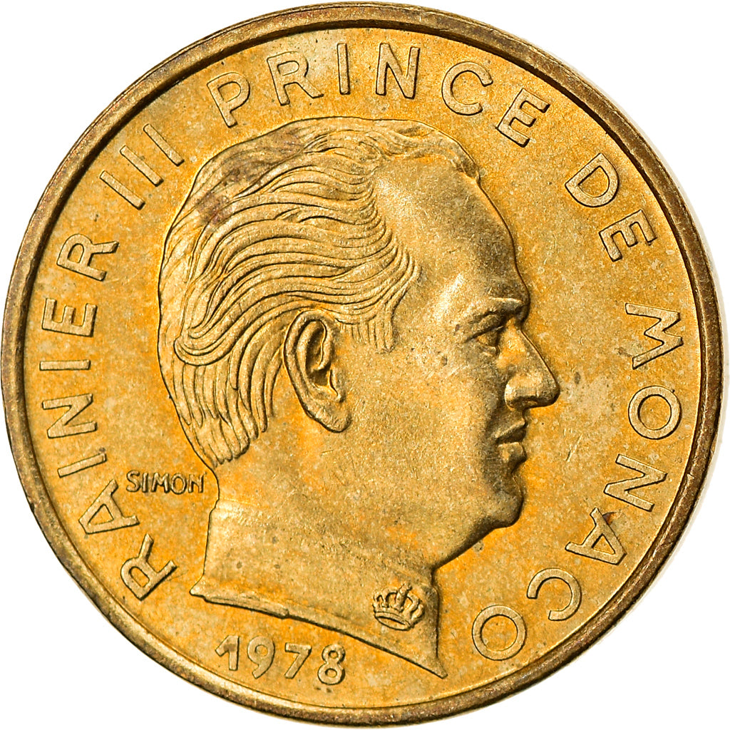 Coin, Monaco, Rainier III, 5 Centimes, 1978, EF(40-45), Aluminum-Bronze, KM:156