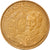 Coin, Brazil, 25 Centavos, 1999, EF(40-45), Bronze Plated Steel, KM:650