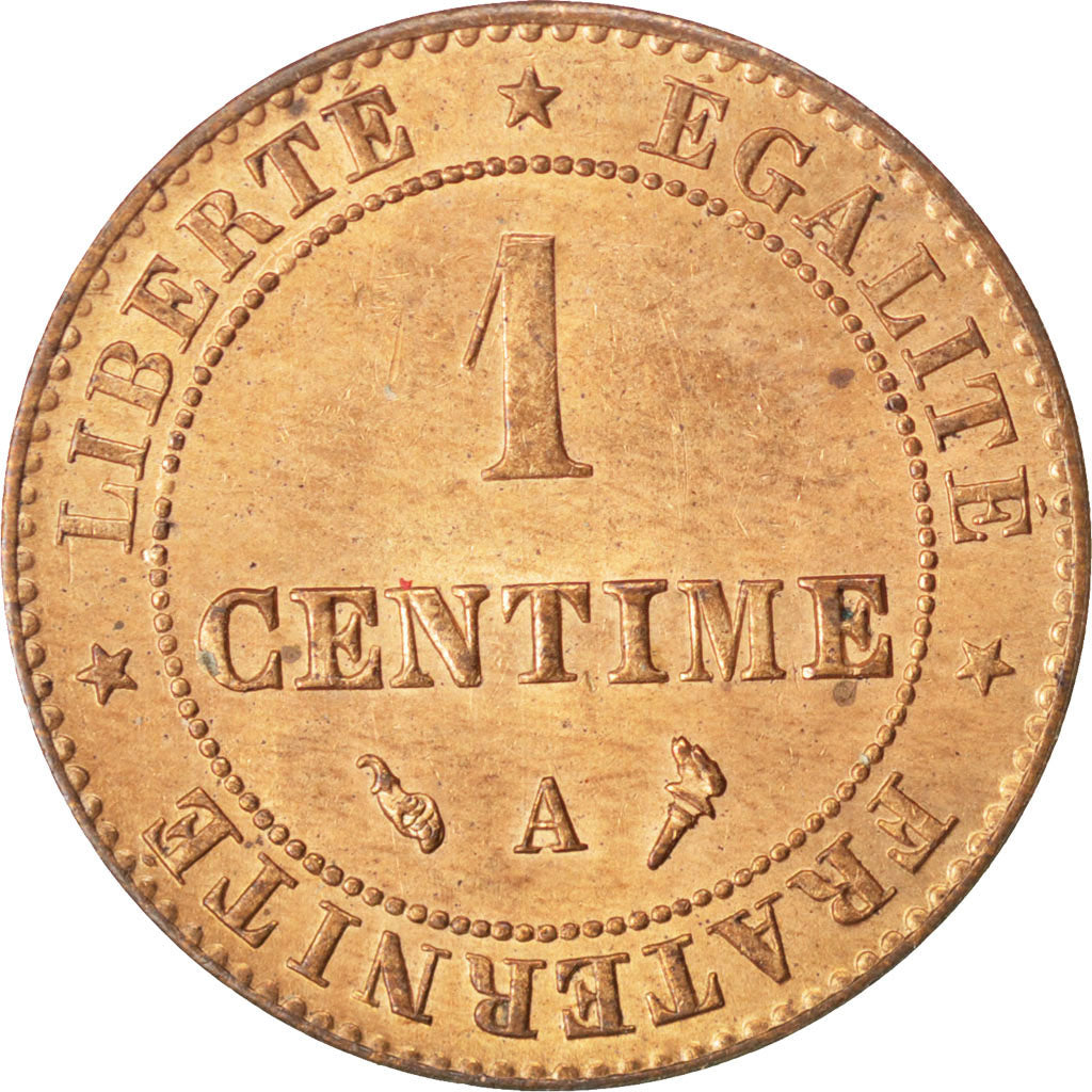 Moneta, Francia, Cérès, Centime, 1897, Paris, SPL, Bronzo, KM:826.1