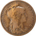 Munten, Frankrijk, Dupuis, 5 Centimes, 1902, FR+, Bronze, KM:842, Gadoury:165