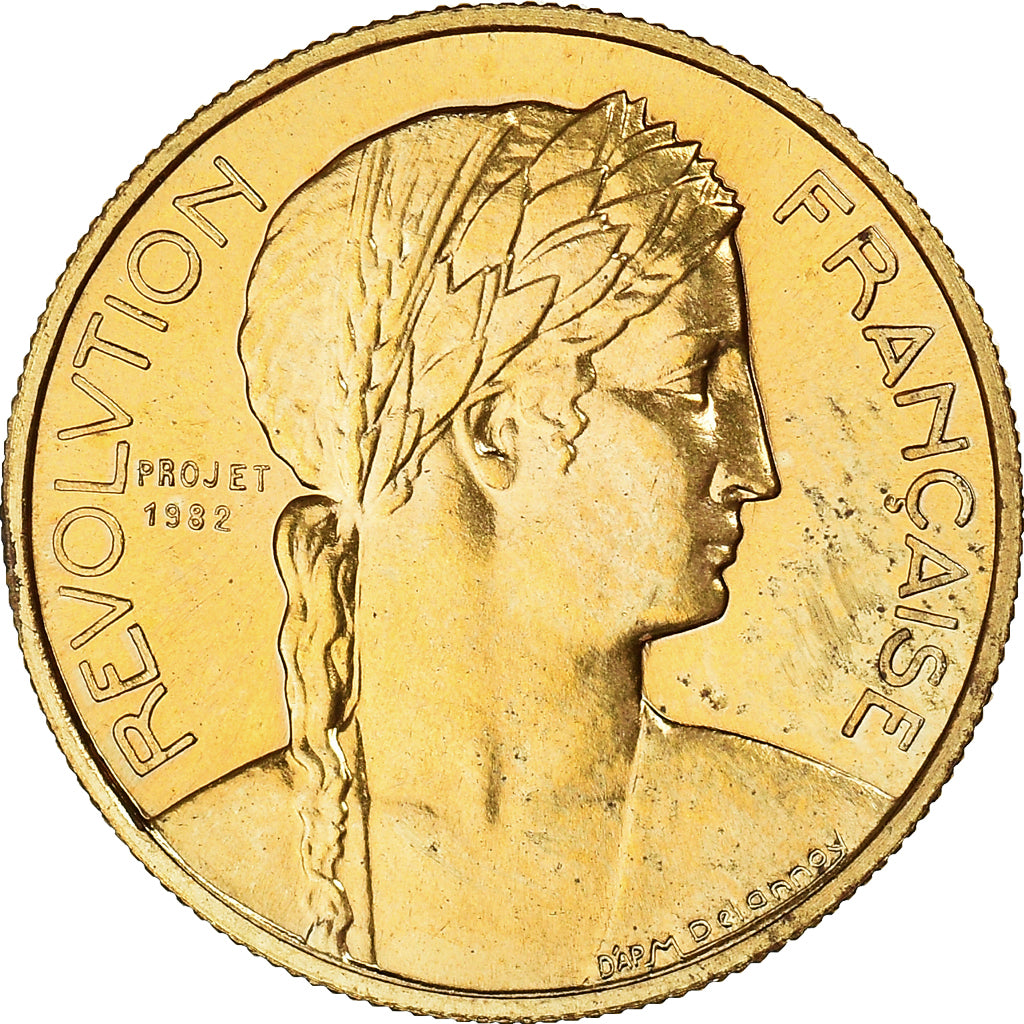 France, Token, Bicentenaire de la Révolution Française, History, 1989