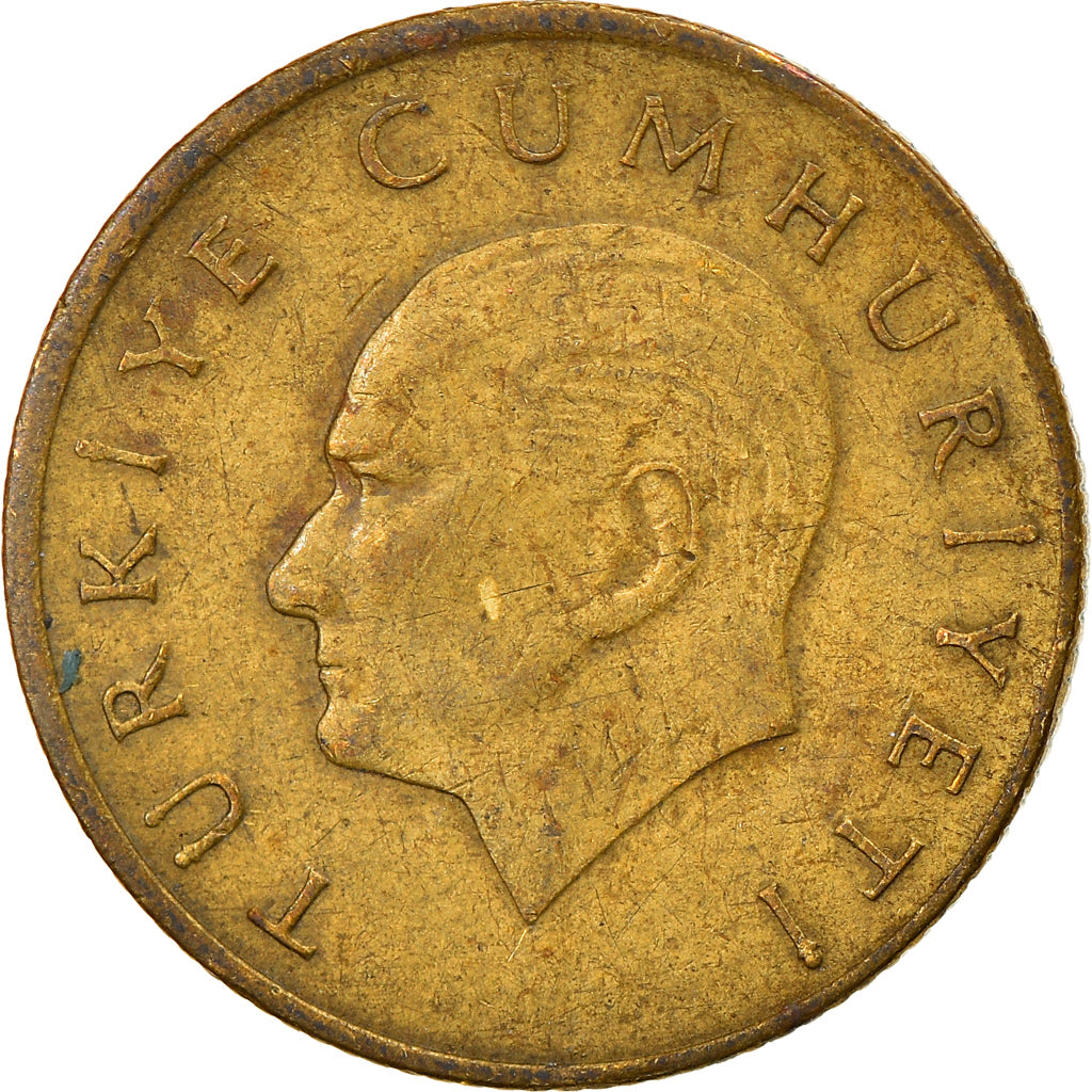 Moeda, Turquia, 100 Lira, 1988, EF(40-45), Alumínio-Bronze, KM:988