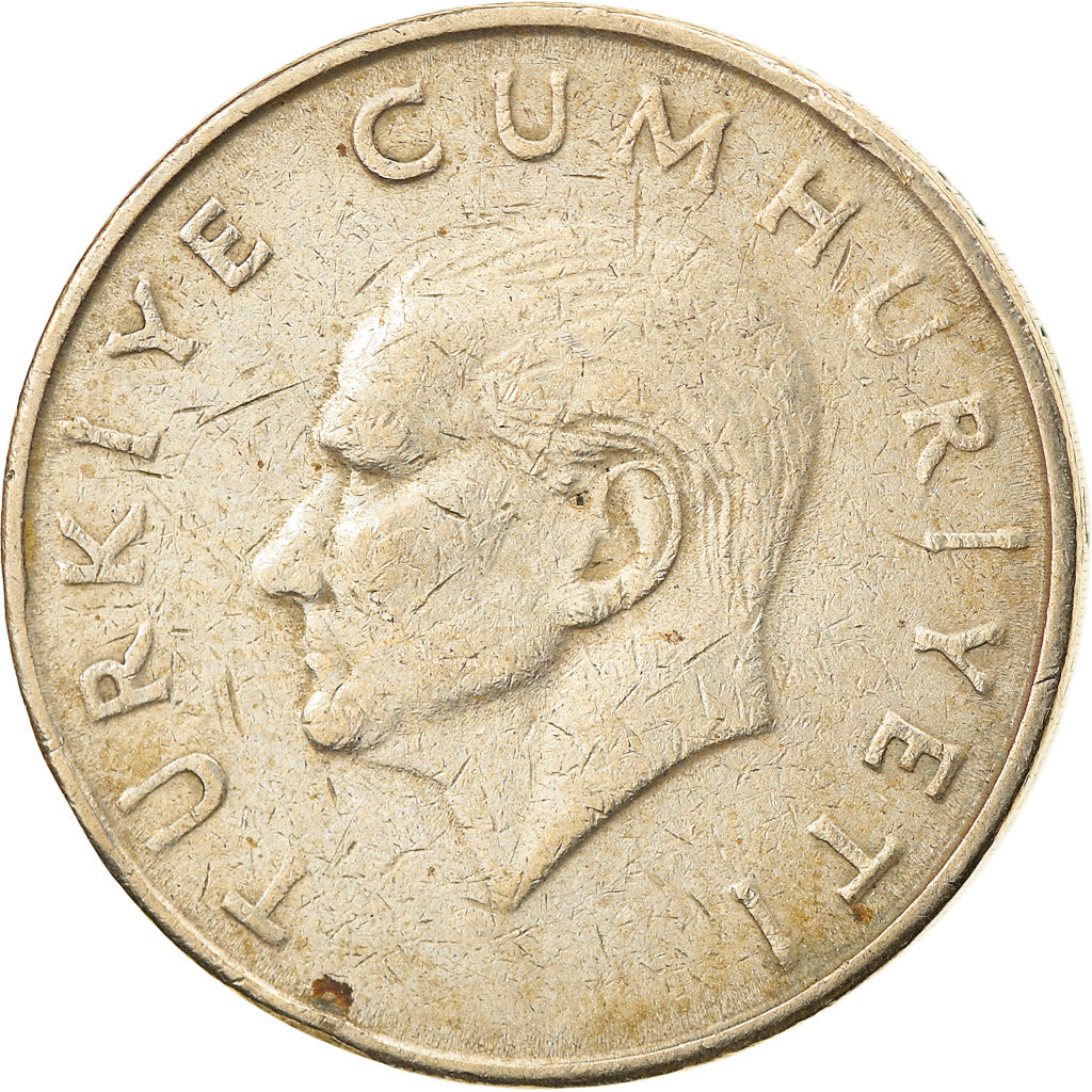 Coin, Turkey, 10000 Lira, 10 Bin Lira, 1994, EF(40-45), Copper-Nickel-Zinc