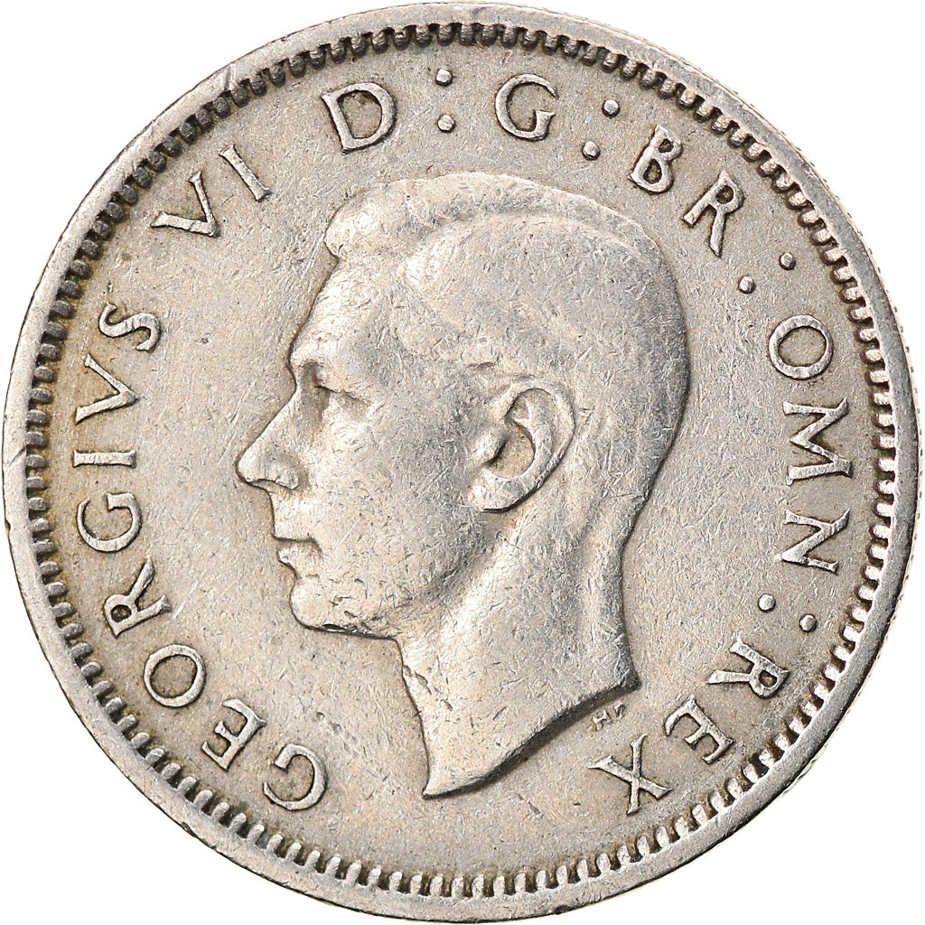 Moneta, Gran Bretagna, George VI, 6 Pence, 1947, BB, Rame-nichel, KM:862