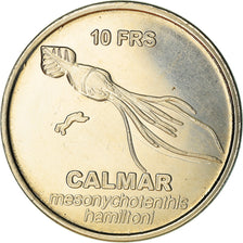 French Southern and Antartic Land, 10 Francs, Calmar, 2011, MS(63), Cupro-nickel
