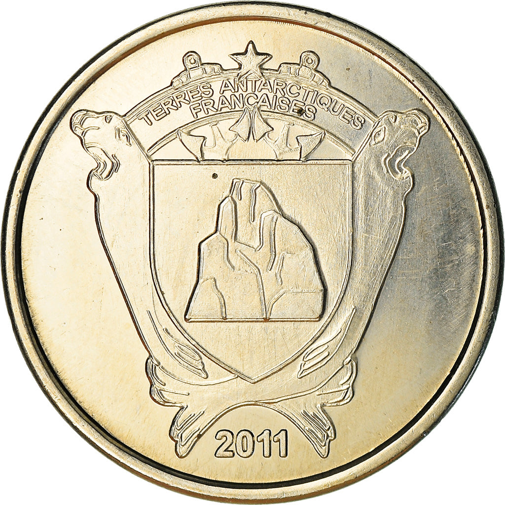 Terre australi e antartiche francesi, 10 Francs, Calmar, 2011, SPL