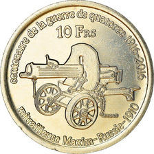 Münze, Frankreich, 10 Francs, 2016, Ile Juan Da Nova, UNZ, Cupro-nickel