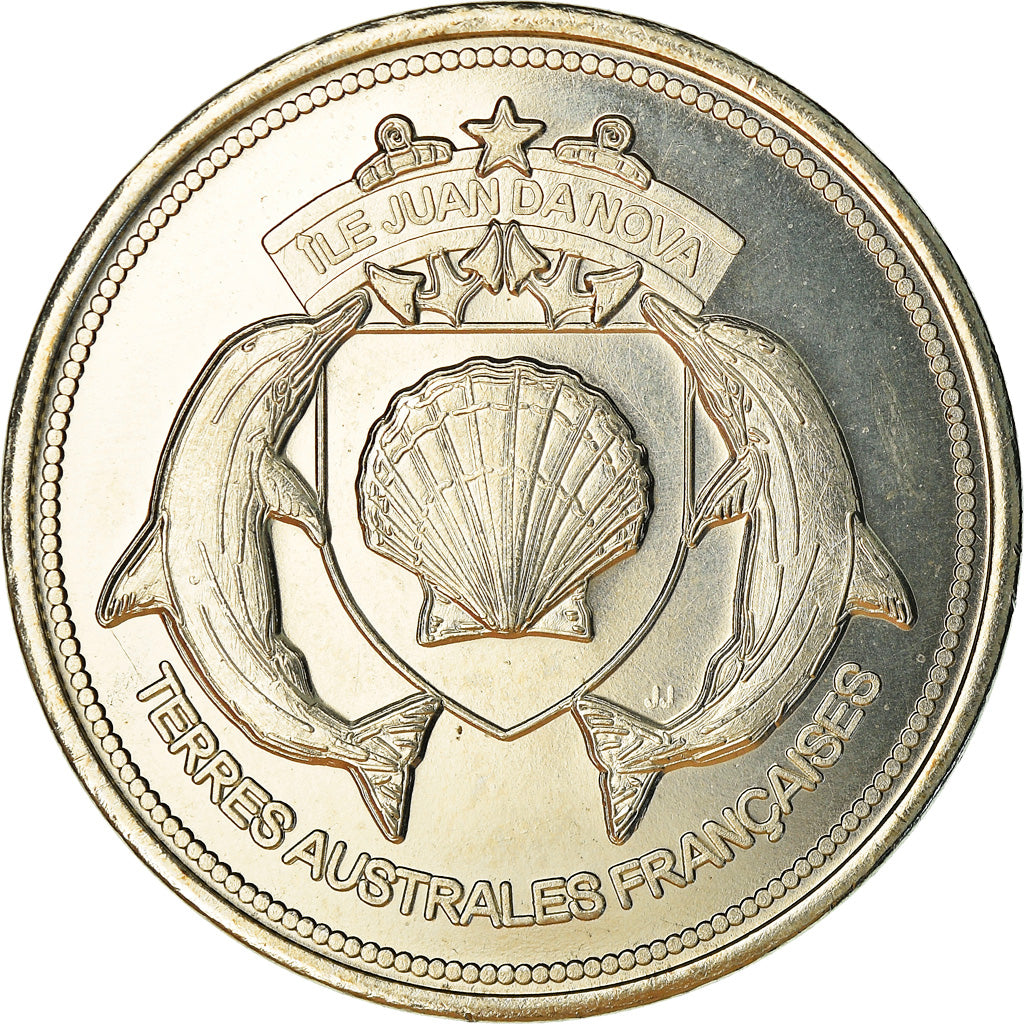 Münze, Frankreich, 50 Francs, 2013, Ile Juan Da Nova, UNZ, Cupro-nickel